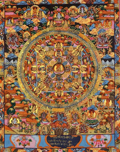 The Buddha Mandala (Tibetan Buddhist)