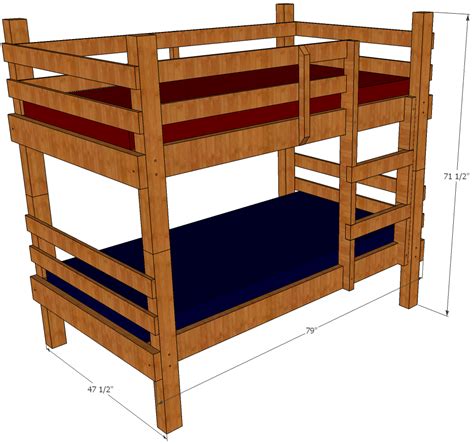 Bunk Bed Plans | Clipart Panda - Free Clipart Images