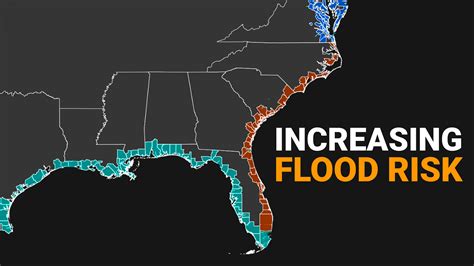 '100-year' floods will happen every one to 30 years, according to new coastal flood prediction maps