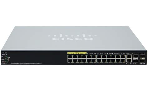 Cisco - SG550X-24MP-K9-EU - SG550X-24MP 24-port Gigabit PoE Stackable ...