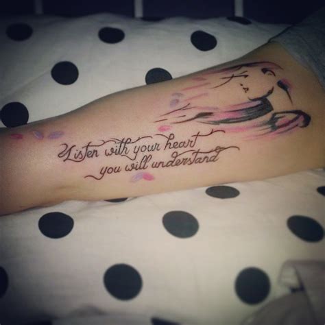 20+ Best Quote Tattoos Inspired From Walt Disney Movies | EntertainmentMesh