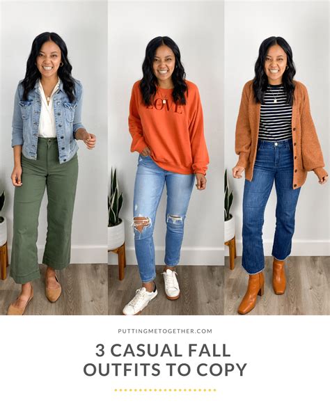 3 Casual Early Fall Outfits to Copy