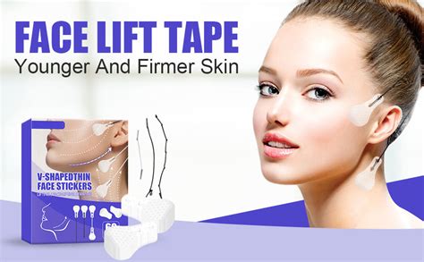 Face Lift Tape - 60 Pcs Invisible Ultra-thin Waterproof Instant Lifting Stickers