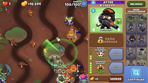 Elite defender 2 mega pop on muddy puddles : r/btd6