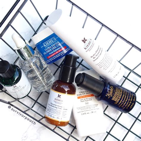 My Kiehl’s skincare routine — Survivorpeach