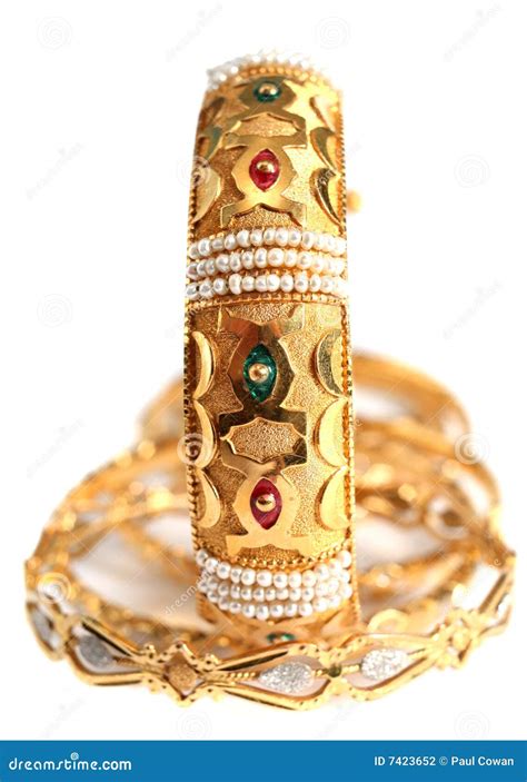 Arabian Gold Jewellery, Vertical Stock Photo - Image: 7423652