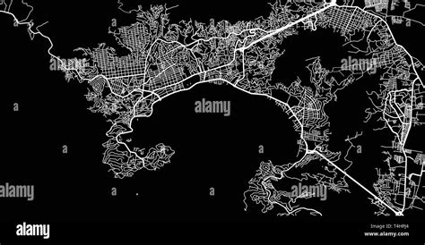 Urban vector city map of Acapulco, Mexico Stock Vector Image & Art - Alamy