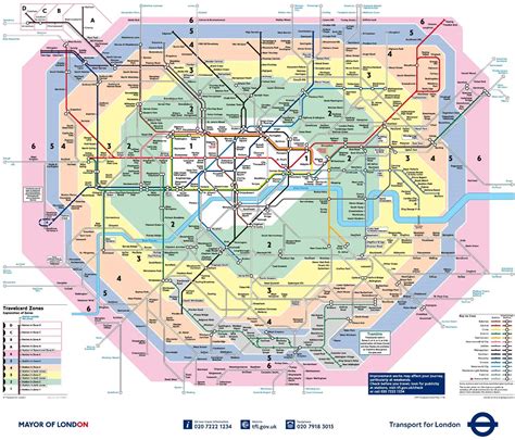 Tube Map of London • Mapsof.net