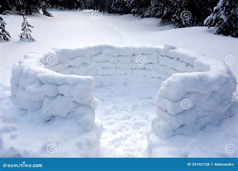 Snow Fort Royalty Free Stock Photos - Image: 29142138