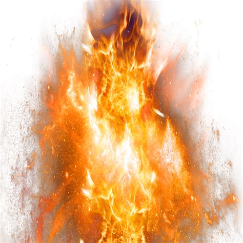 Fire Flame Sparkling Explosion PNG Image - PurePNG | Free transparent ...