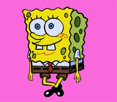 Spongebob Walk Cycle animated GIF by gumworthzzz on DeviantArt