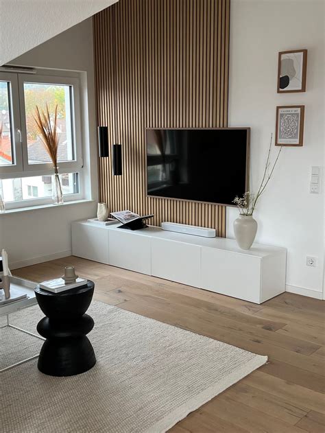 How to Create a Cozy TV Wall with Wooden Acoustic Panels