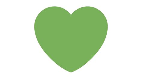 💚Green Heart Emoji Copy and Paste U+1F49A » Px Bar