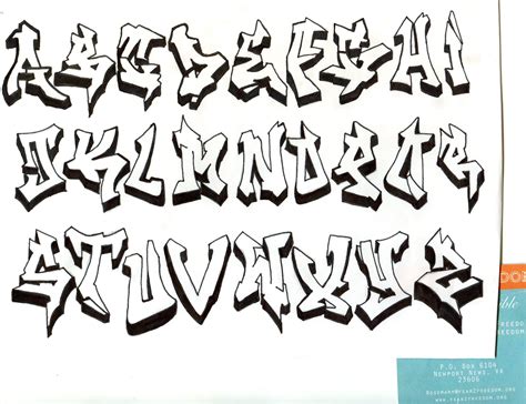 Graffiti Alphabet By Djturnaround Duwua | Graffiti lettering alphabet, Graffiti lettering fonts ...