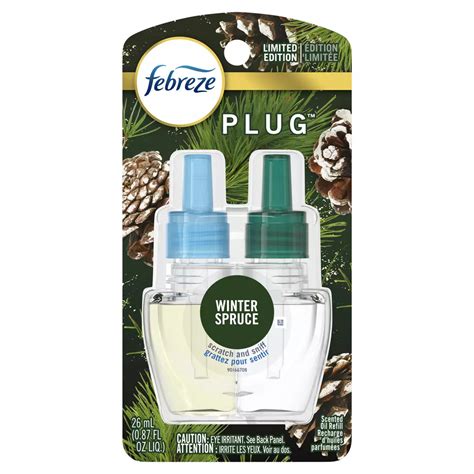 Febreze Plug Winter Spruce Scented Oil Refill - Shop Air fresheners at H-E-B