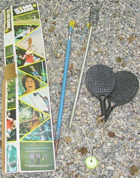 Vintage Fonas Zimm Zamm Swingball Tether Tennis Game Practice Fun Retro ...