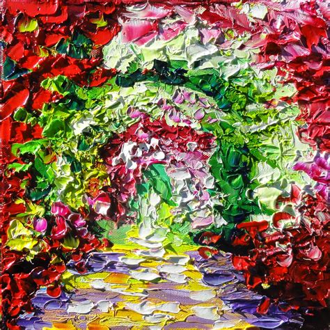 Beata Sasik's Art Blog: ROSE GARDEN PAINTING