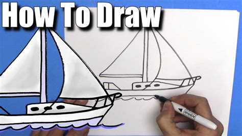 Boat Drawing Easy Step By Step ~ Boat Easydrawingguides | Bodaswasuas