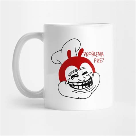 JOLLIBEE TROLL FACE FUNNY FILIPINO MEME - Jollibee - Mug | TeePublic