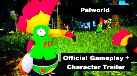 Palworld - Official Gameplay + Character Trailer - YouTube