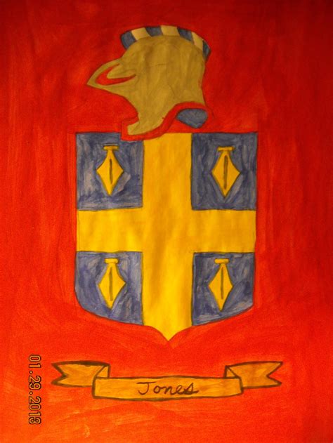 Jones Family Crest - Heraldry by katy66541 on DeviantArt