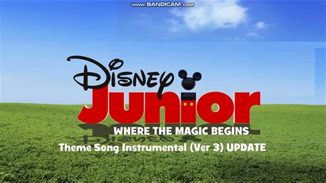 Disney Junior Theme Song Instrumental (Ver 3) UPDATE - YouTube