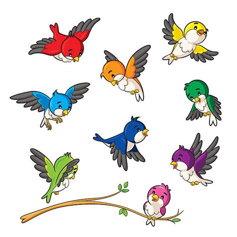 17,000+ Cartoon Of Birds On Branch Stock Illustrations, Royalty-Free Vector Graphics & Clip Art ...