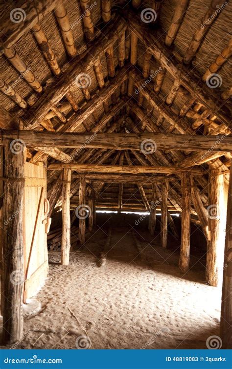 Prehistoric Reconstruction Of A Stone Age House Royalty-Free Stock Photography | CartoonDealer ...