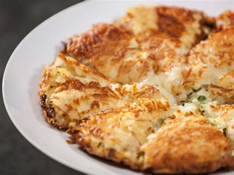 Rösti Potatoes with Raclette Recipe | Anita Lo | Food Network