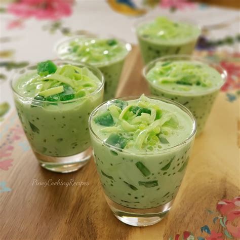 Buko Pandan Gulaman Drink Recipe | Deporecipe.co