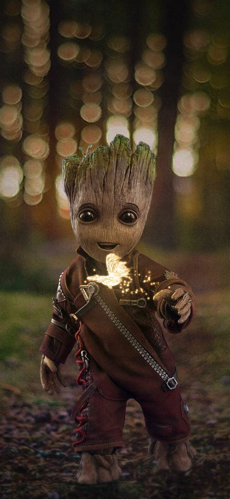 Baby Groot Phone Wallpapers - Top Free Baby Groot Phone Backgrounds - WallpaperAccess