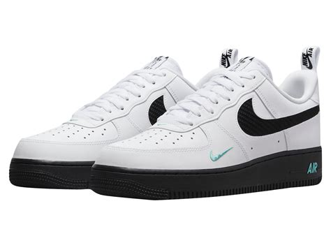 Nike Air Force 1 Low White Black Teal DR0155-100 - KicksOnFire.com