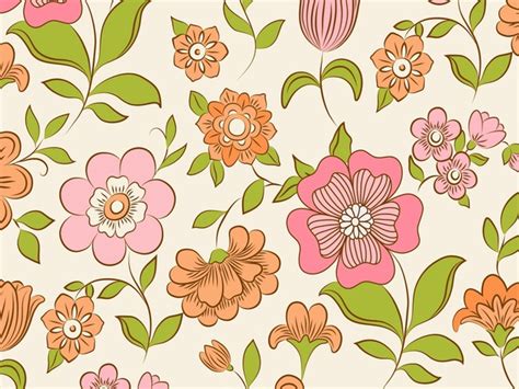 Retro Floral Pattern