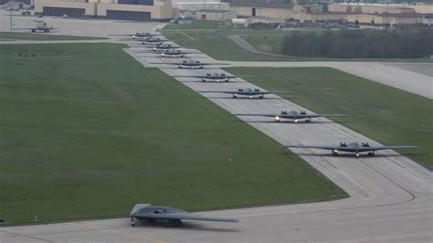 US gathers almost all nuclear stealth bombers in massive show of force amid WW3 fears - The ...