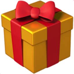 Wrapped Gift Emoji (U+1F381)