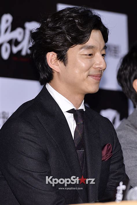 Gong Yoo Attended a Press Conference of Upcoming Film 'The Suspect ...