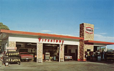 Texaco Gas Station