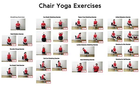 Chair Exercises For Seniors Printable - Printable And Enjoyable Learning