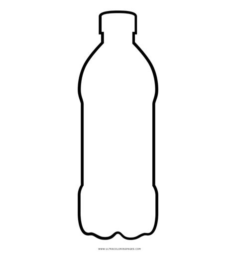 Free Water Bottle Clipart Black And White, Download Free Water Bottle ...