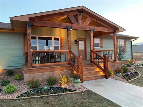 Cedar porch mobile homes Small spaces Loft