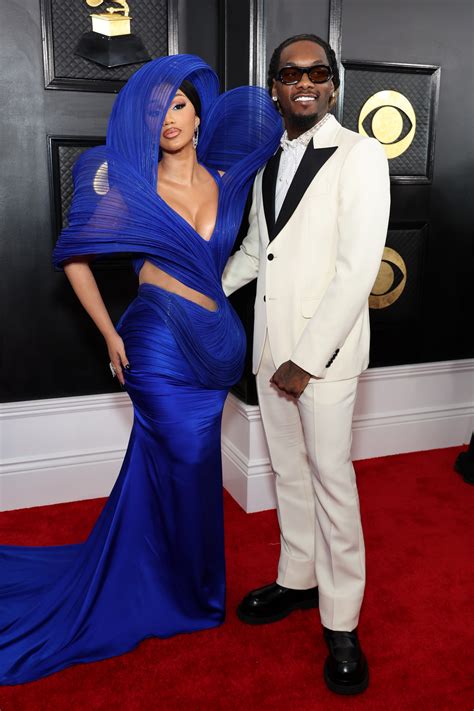 Cardi B Won the 2023 Grammys Red Carpet in Stunning Couture Cutout Gown—See Pics | Glamour