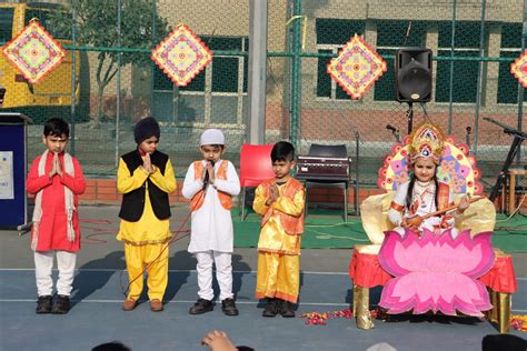 Special Assembly On Basant Panchami Celebration - Maxfort School Rohini