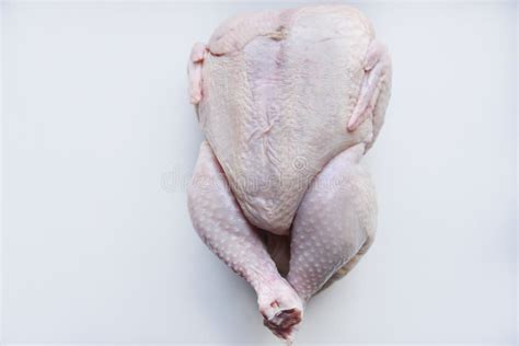 Fresh Chicken Leg on a White Background Close-up Stock Photo - Image of food, kitchen: 253679810