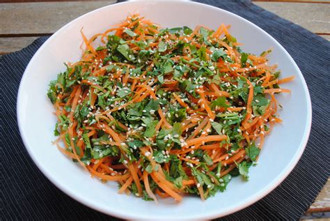 Carrot and Coriander Side Salad | Recipe | Unique salad recipes, Carrot ...