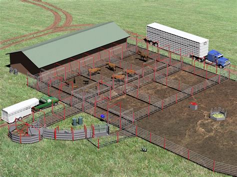 Corral System 7497 | Livestock barn, Cattle farming, Cattle corrals