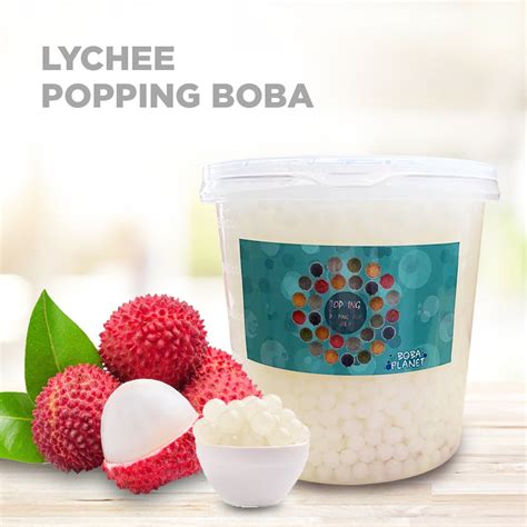 Lychee Popping Boba – Boba Planet