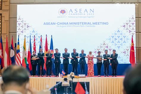 The ASEAN-China Ministerial Meeting ( 04 August 2022 ) - Ministry of Foreign Affairs and ...