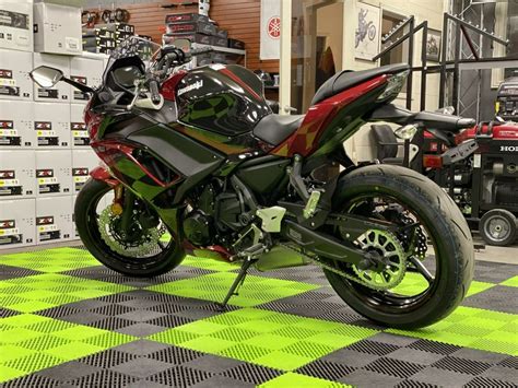 2021 Kawasaki Ninja® 650 ABS Metallic Spark Black/Metallic Imperial Red for sale in Elko, NV