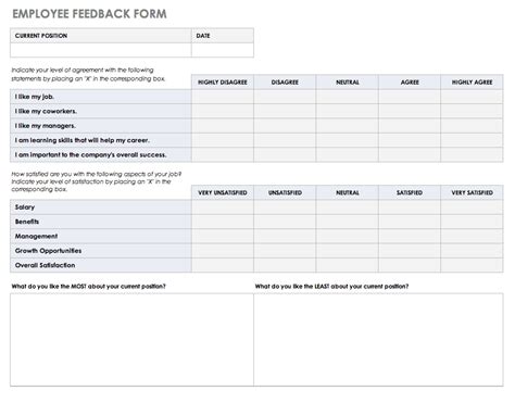 Feedback Tracker Template