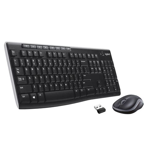 Logitech MK270 Wireless Keyboard And Mouse Combo For Windows, 2.4 GHz ...